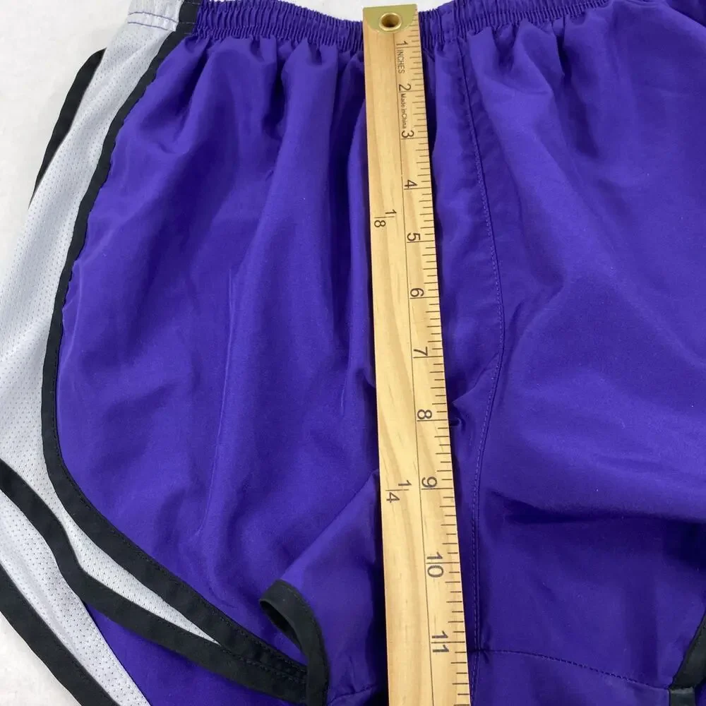 Nike Running Shorts Womens Medium Purple Dri Fit‎ Activewear Lined